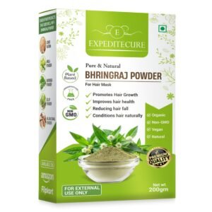 EXPEDITECURE Natural Bhringraj Powder for hair growth  (200 g)